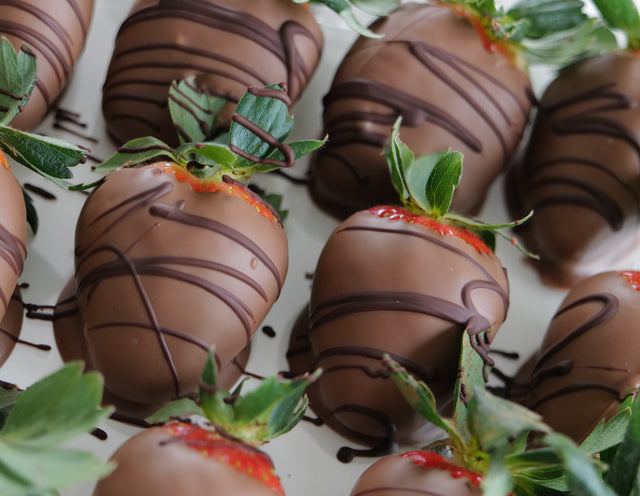 Online Party Tray Order - Chocolate Strawberry Tray