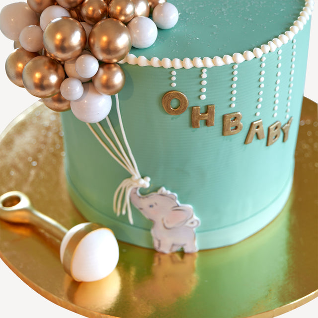Online Cake Order - Elephant Balloons #289Baby