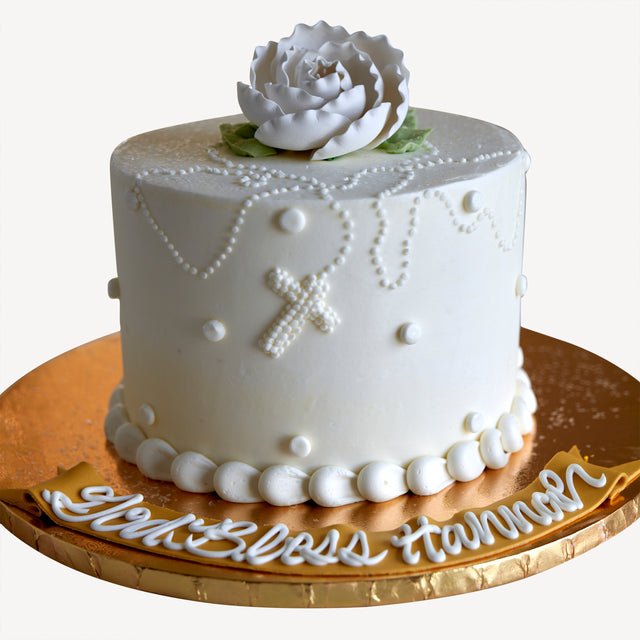Online Cake Oder - Holy White #122Religious