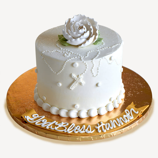 Online Cake Oder - Holy White #122Religious