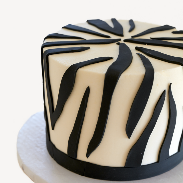 Online Cake Order - Zebra Print #54AnimalPrint – Michael Angelo's